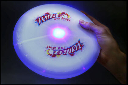 laten bedrukken LED frisbees