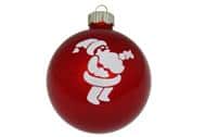 bedrukte kerstbal