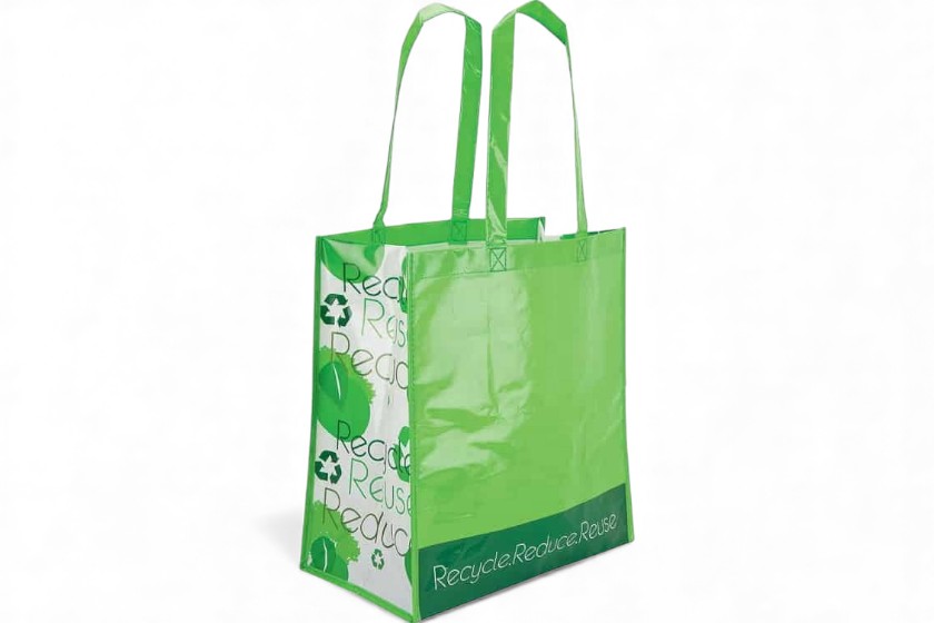 gerecyclede duurzame boodschappentassen