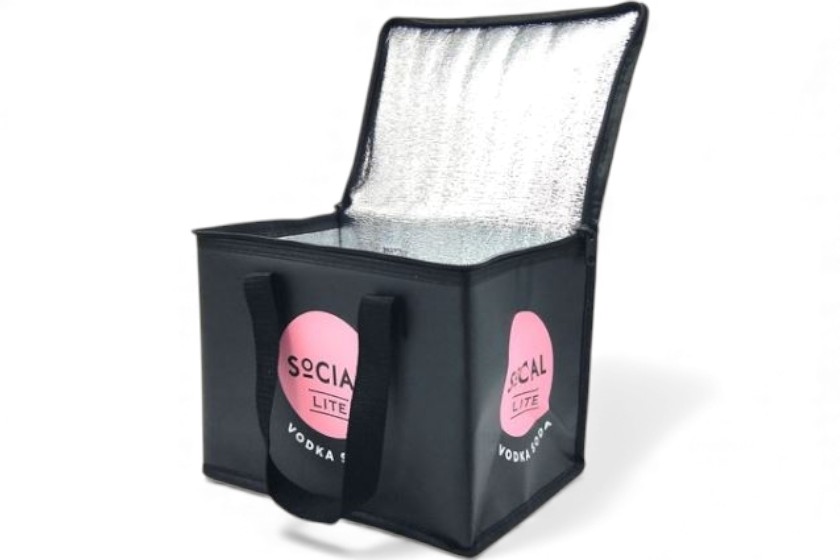 zwarte isolerende boodschappentassen