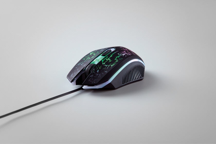 lichtgevende computermuis laten bedrukken