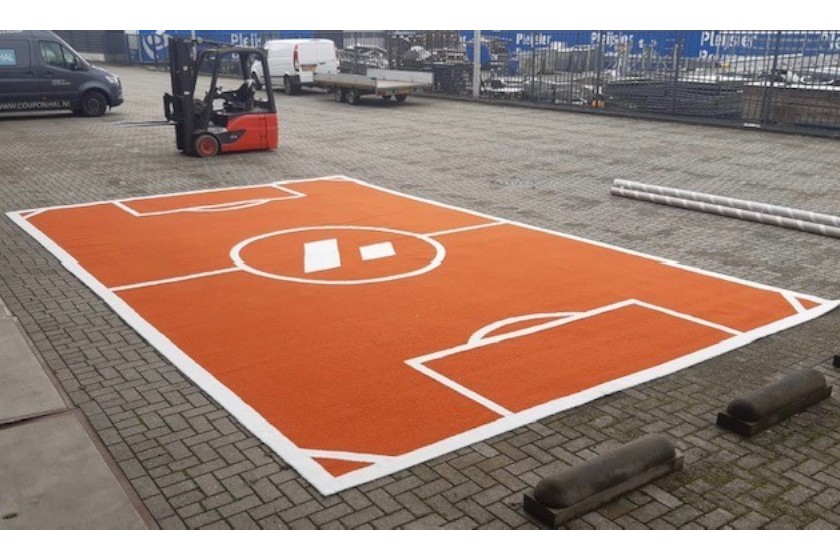 eigen kleur kunstgrasmatten