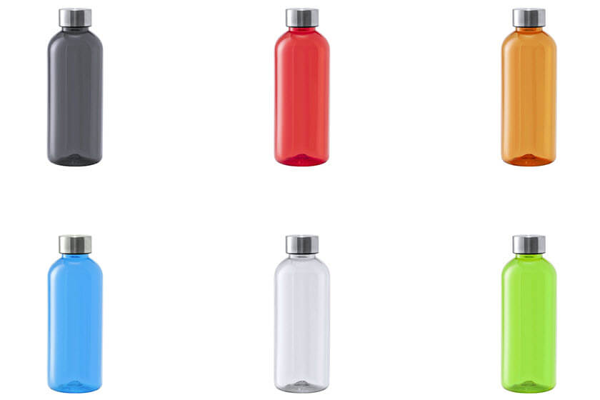 600 ml gekleurde drinkflessen bedrukt