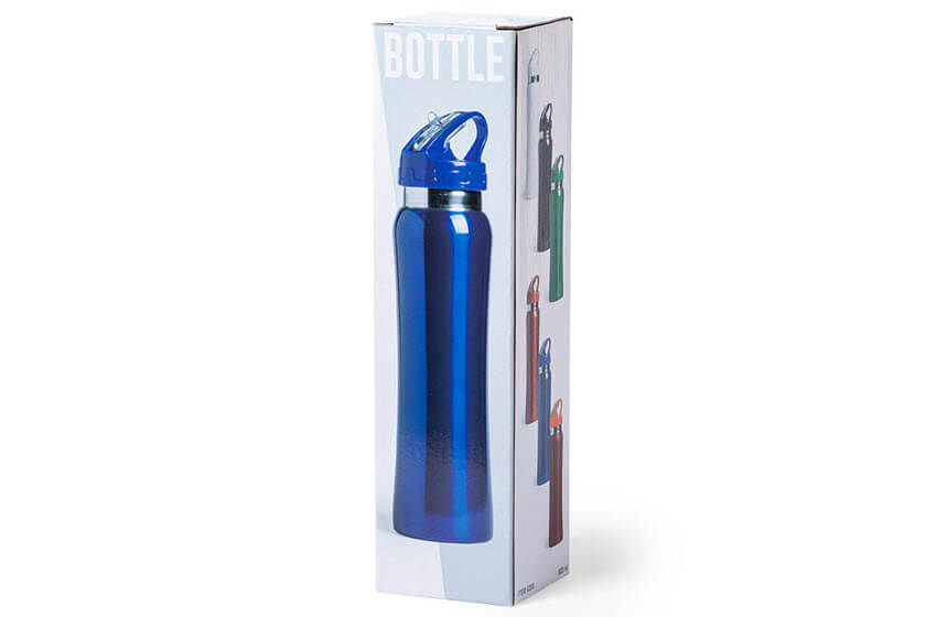 800 ml gepersonaliseerde rvs drinkflessen in doosje