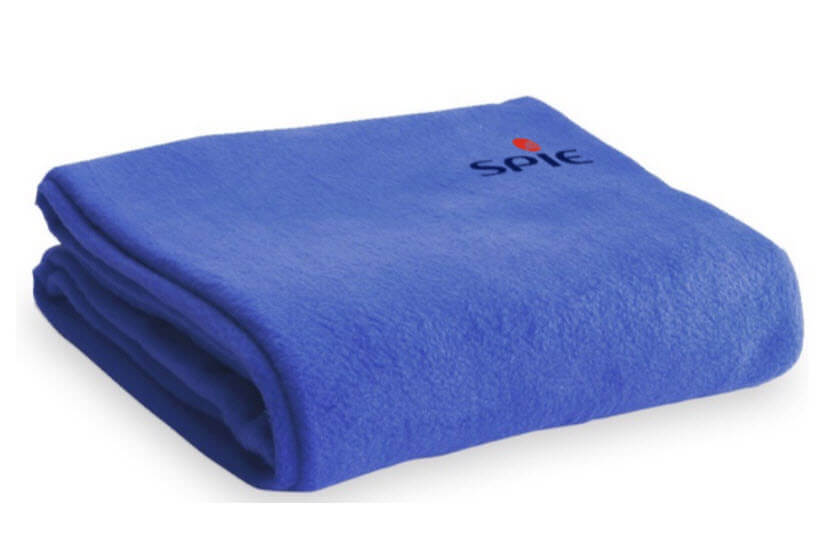 fleece dekens met logo