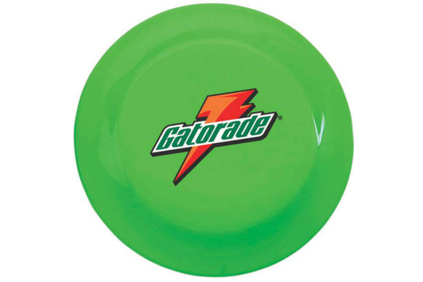 frisbees met logo