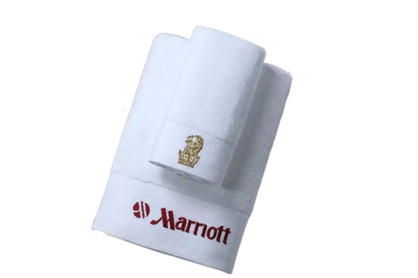 met logo hotel handdoeken met logo hotel handdoeken