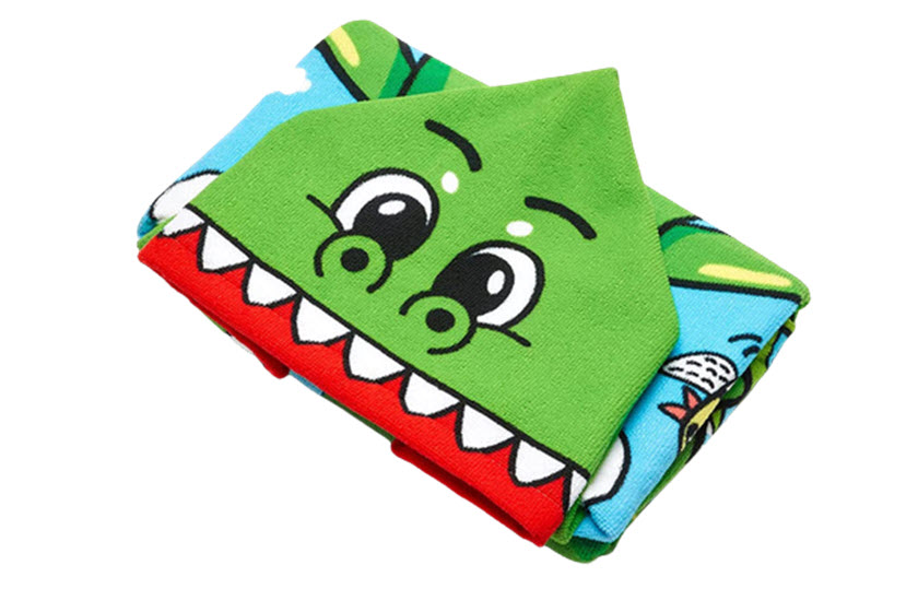opgevouwen kinderhanddoek opgevouwen kinderhanddoek