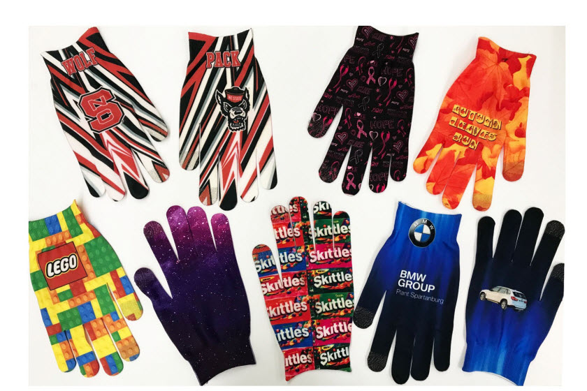 touchscreen handschoenen bedrukken in full colour