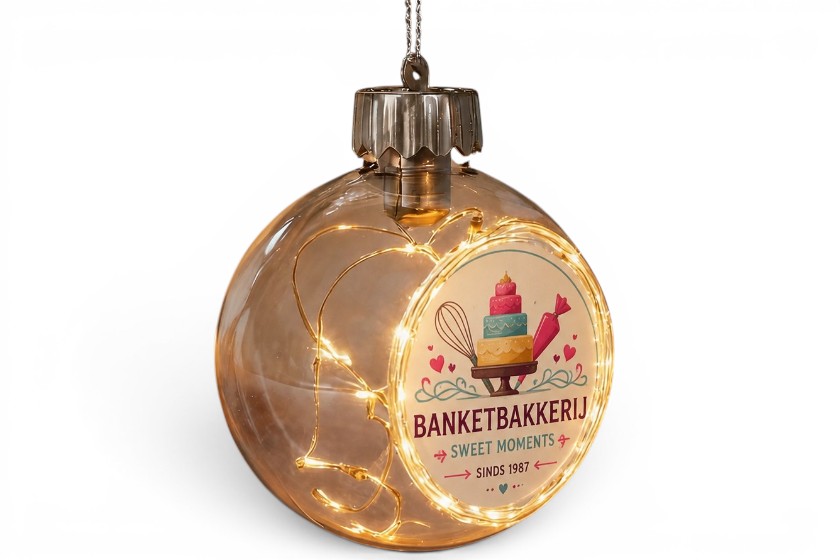 lichtgevende kerstballen