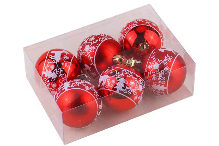 rode plastic kerstballen rode plastic kerstballen