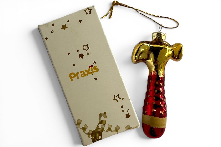 verpakte kerst ornamenten maken