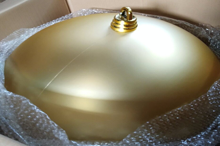 laten maken xxl kerstballen