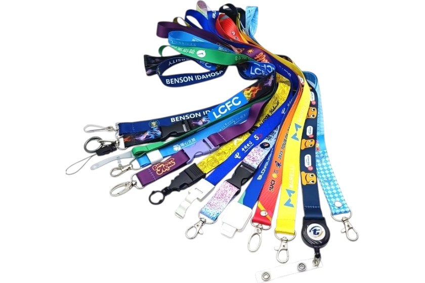 diverse sluitingen sublimatie keycords