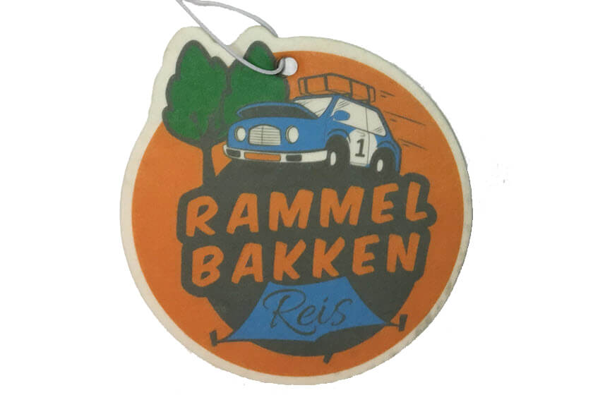 gepersonaliseerde luchtverfrissers met logo