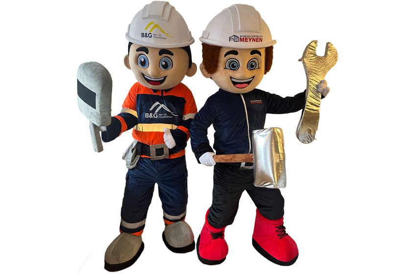 beroepenpak goedkope mascotte pakken