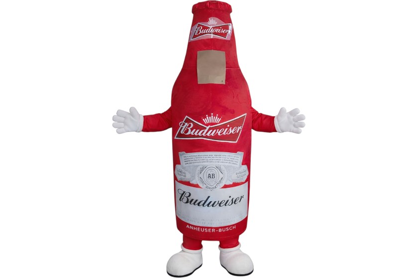 mascottepakken in productvorm bierpak