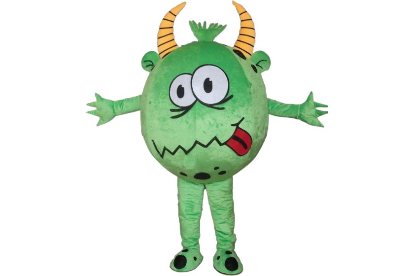 griezelige monster mascotte pakken