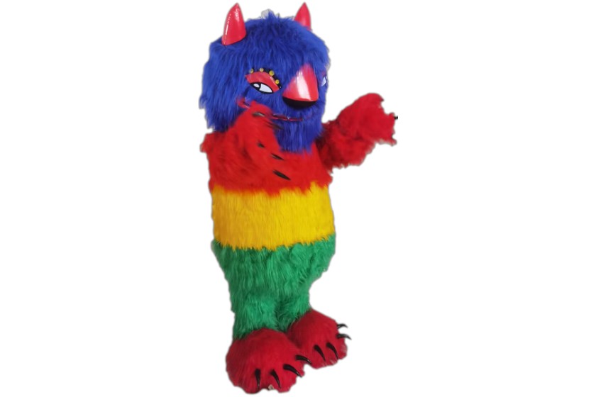 harige monster mascottepakken