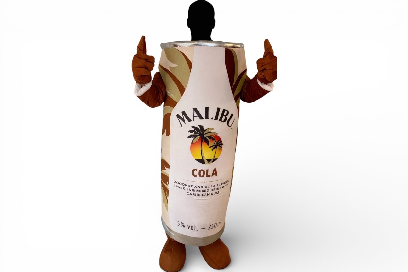 mascottepakken in productvorm blikjespak