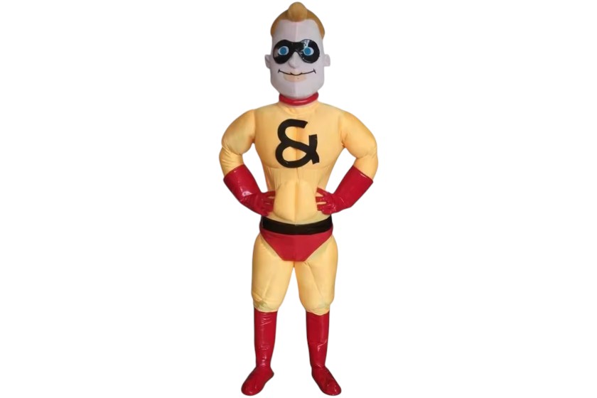 superheldenpak goedkope mascotte pakken