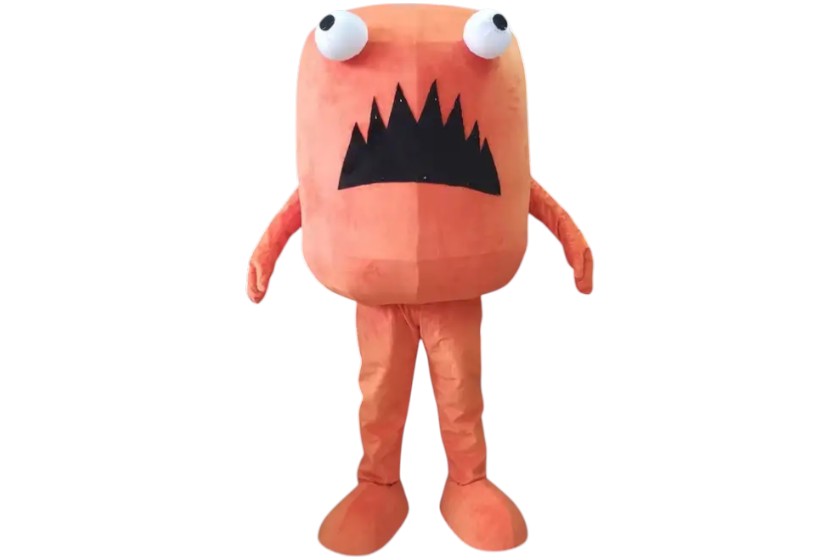 vrolijke monster mascotte pakken