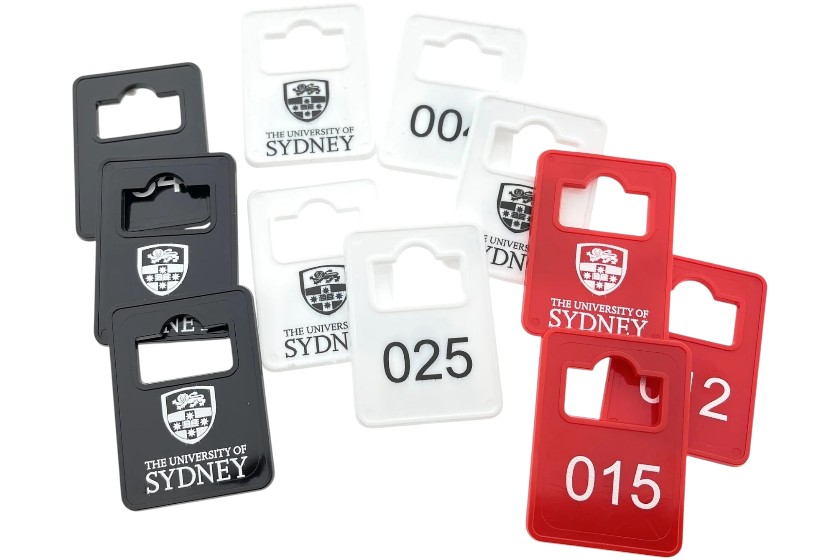 garderobemunten met logo 