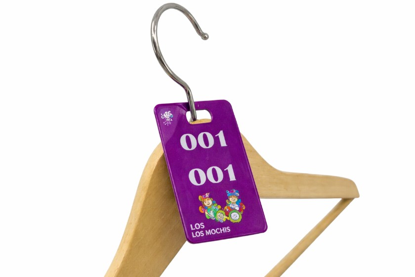 garderobemunten paars 