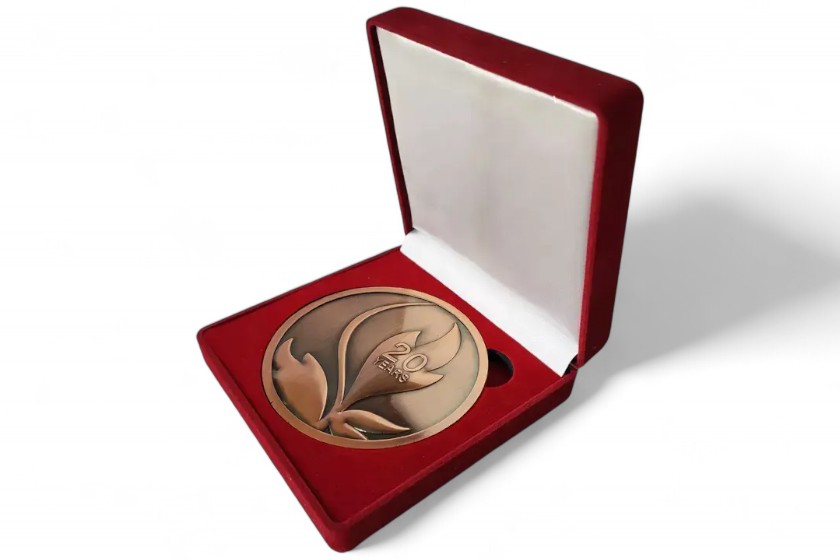 jubileummunt in geschenkdoosje jubileummunt in geschenkdoosje