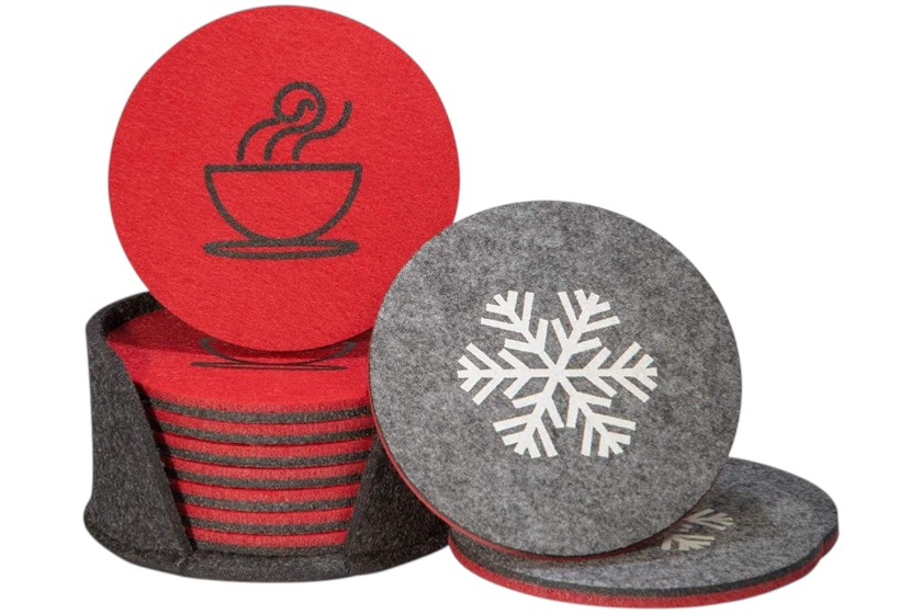 geschenkdoosje vilten onderzetters