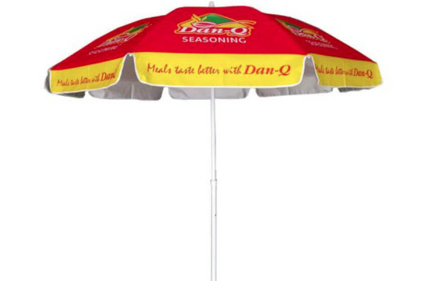bedrukte parasol ontwerpen