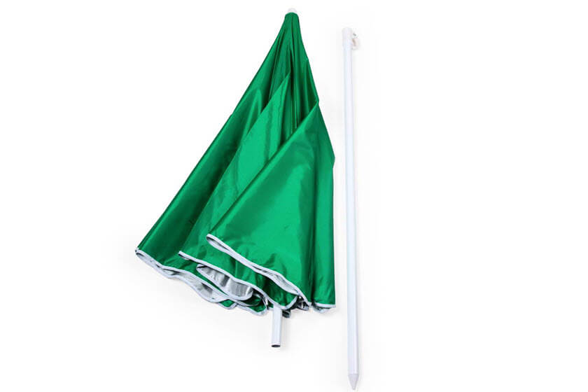 uv parasols met logo