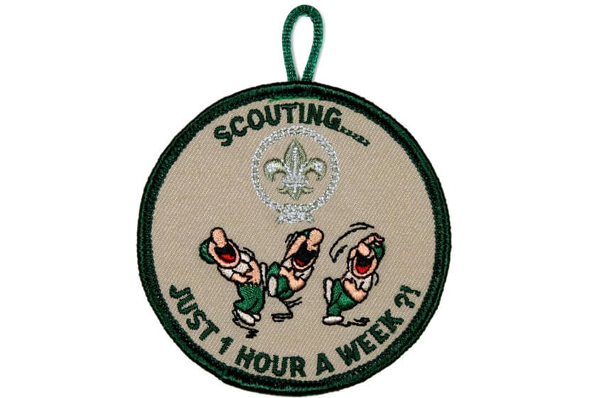 gepersonaliseerde patches voor scouting