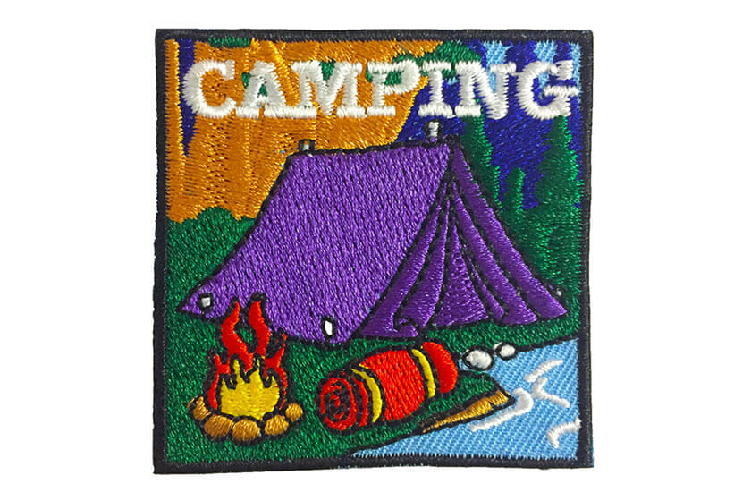 patches borduren met eigen ontwerp opdruk