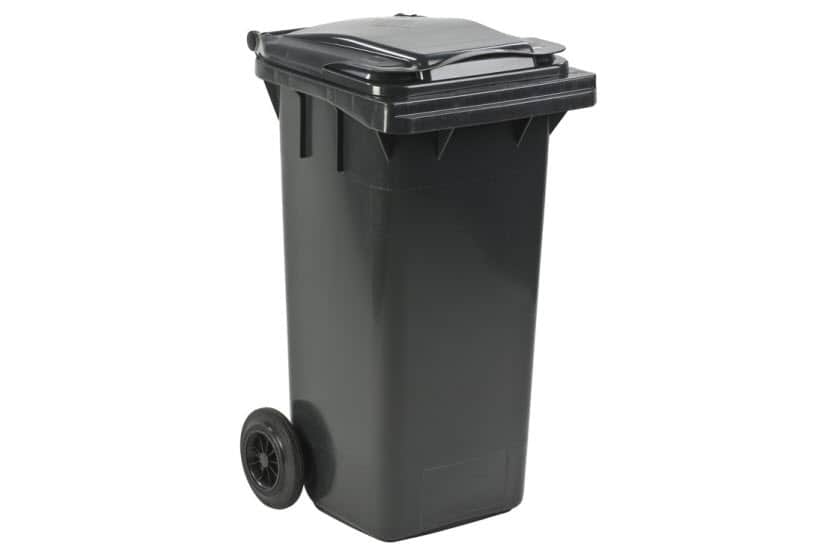 Grijze mini container