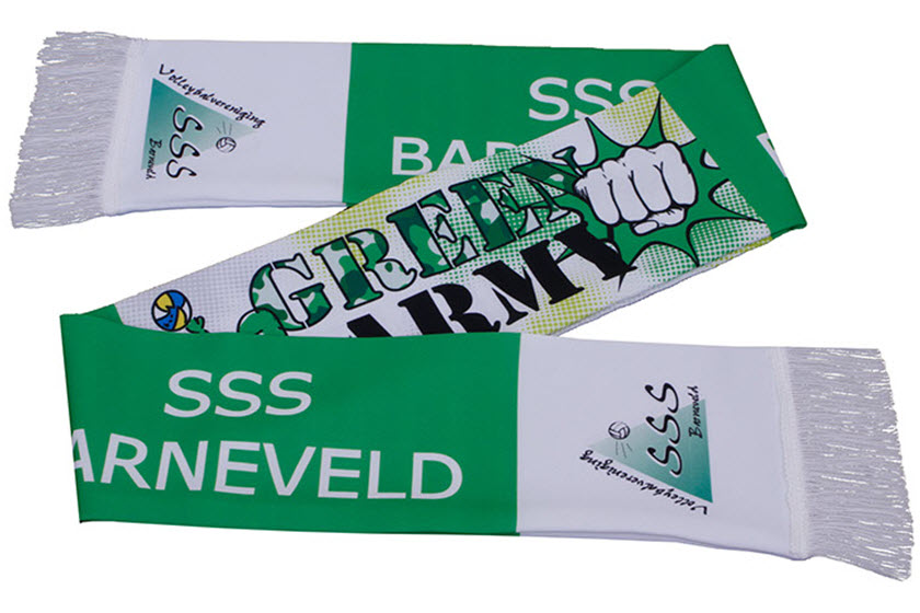 bedrukte fansjaals bedrukte fansjaals