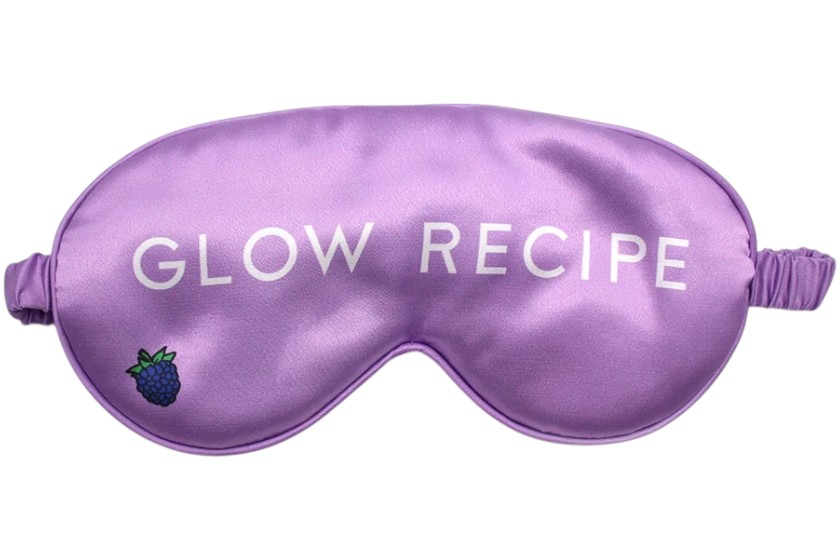 paarse satijnen slaapmaskers