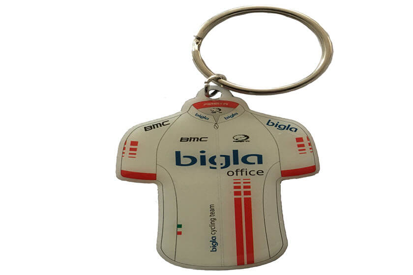 3-D Metalen custom made sleutelhangers