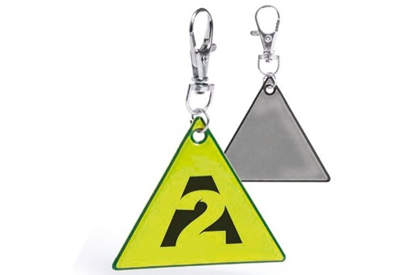reflecterende sleutelhangers eigen vorm