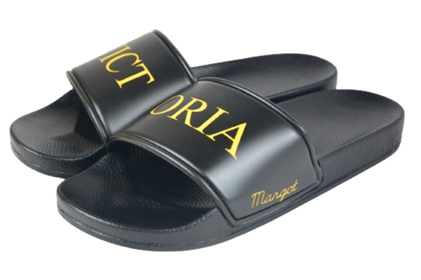 badslippers met naam bedrukt badslippers met naam bedrukt