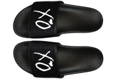 Zwarte slippers