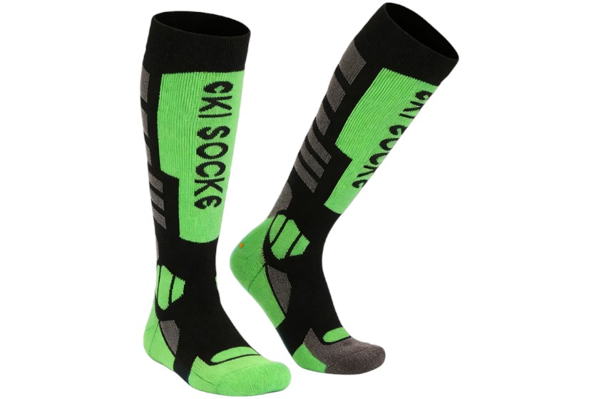 groene skisokken