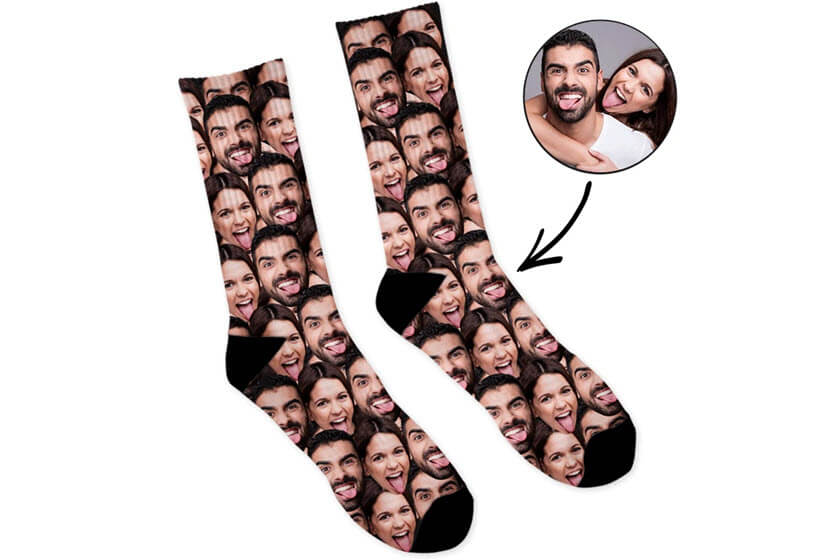 sokken met foto