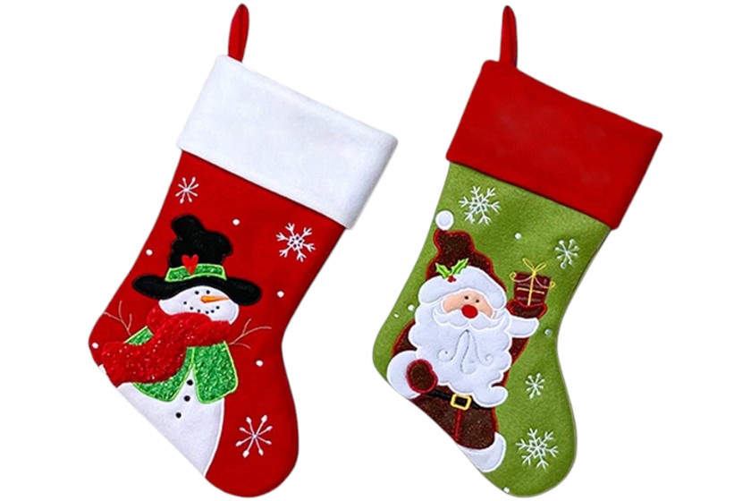 vilten kerstsokken voor in de kerstboom