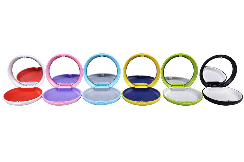 diverse kleuren zakspiegeltjes