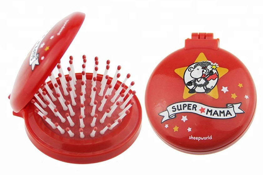 spiegeltjes met borstel