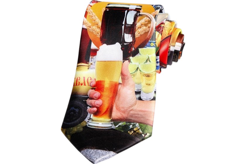 stropdassen met print