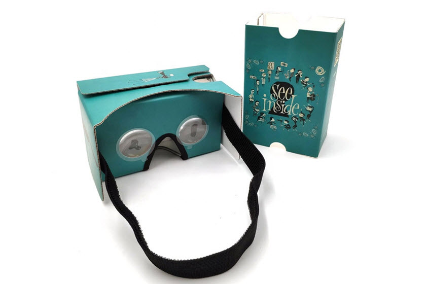 3d virtual reality brillen met bedrukking