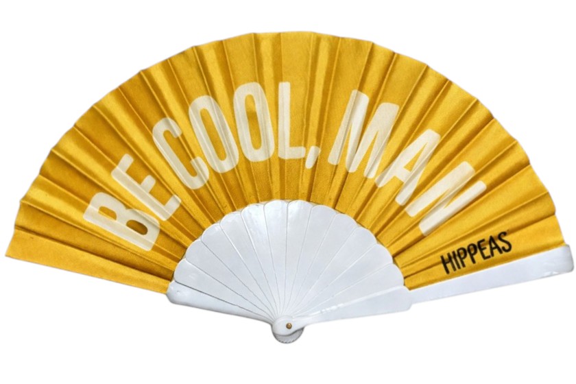 gouden waaiers bedrukt