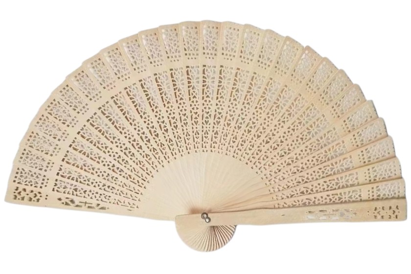 volledig houten waaiers